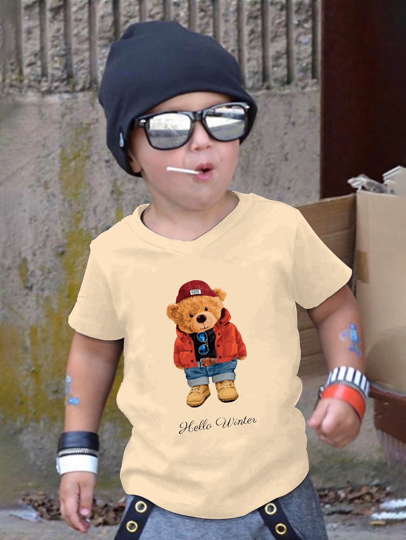 Camiseta Estampada, CAMISETAS Y POLOS, CAMISETAS Y POLOS, BEBES NIÑOS, INFANTIL