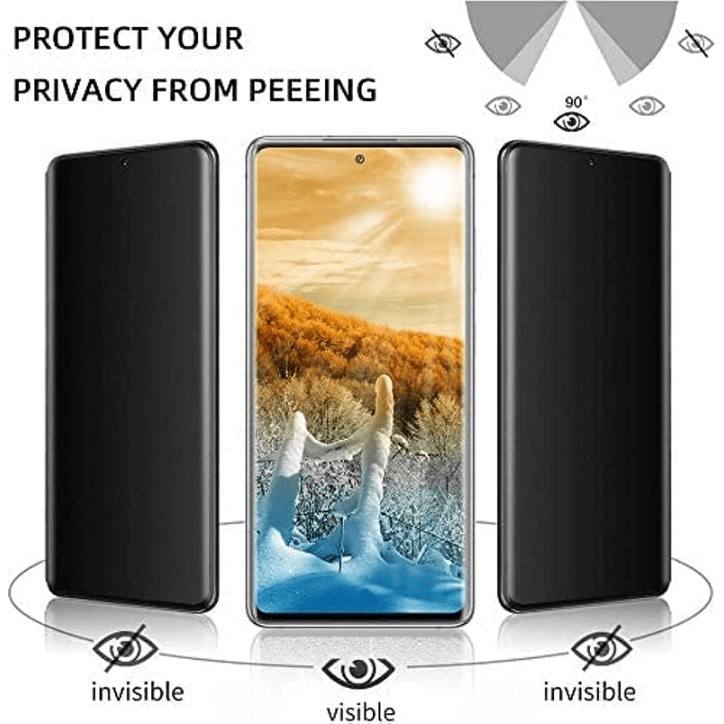 6 in 1 Full Tempered Glass Xiaomi 14 + Privacy Screen - Temu