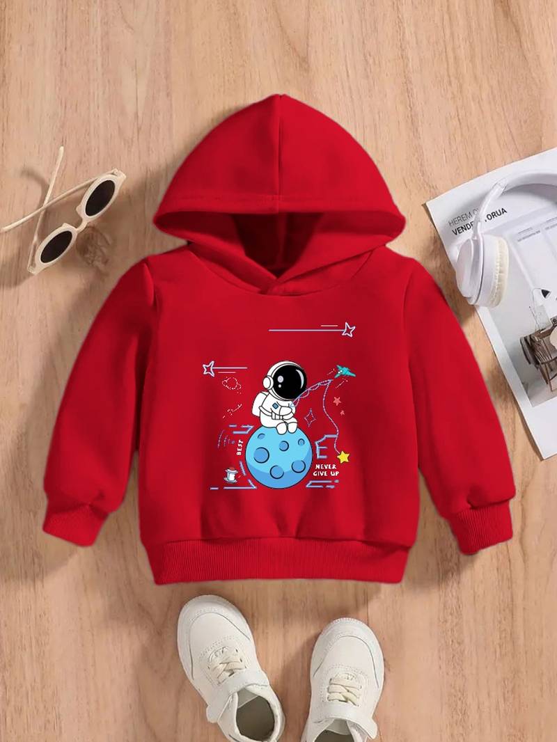 WDIRARA Men's Cartoon Graphic Zip-Up Hoodie - Long Sleeve Drawstring Sweatshirt With Pocket