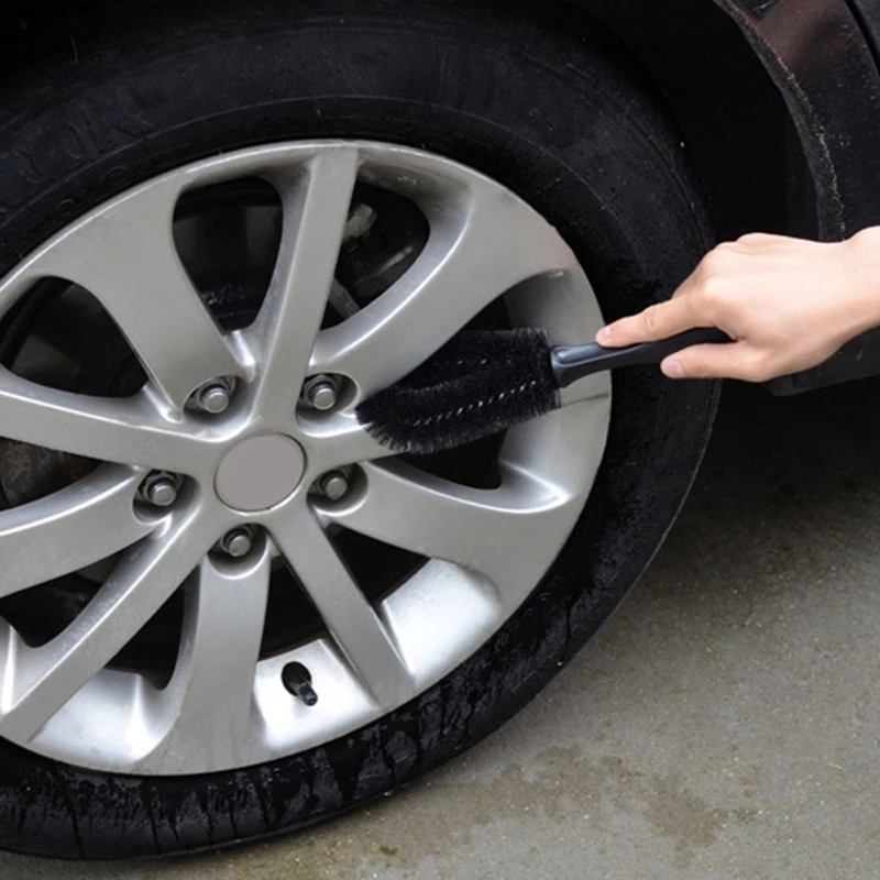 Car Wheel Brush Plastic Dust Cleaner Rim Cleaning Tool Also - Temu