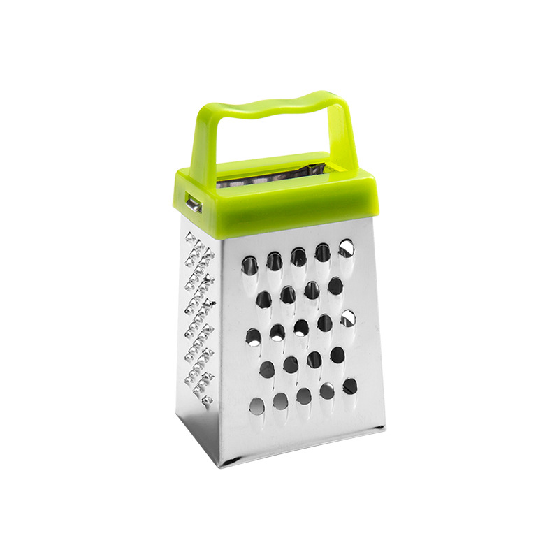 Mini Grater, Stainless Steel Cheese Ginger Vegetable Spices Small Grater  for Kitchen (Blue)