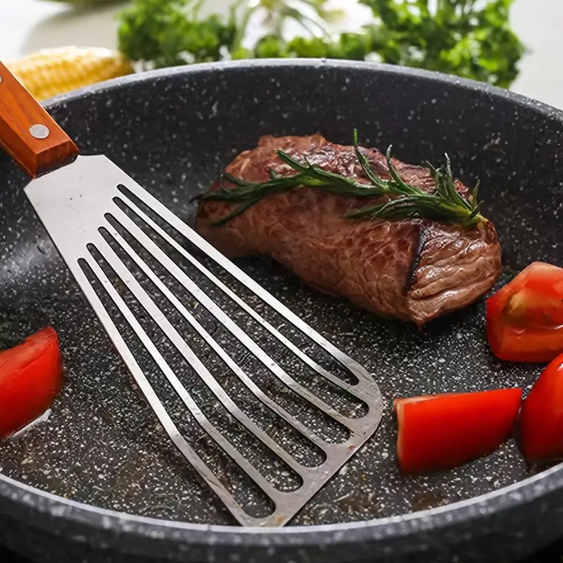 Small Kitchen Leaking Egg Shovel, Frying Spatula - Temu