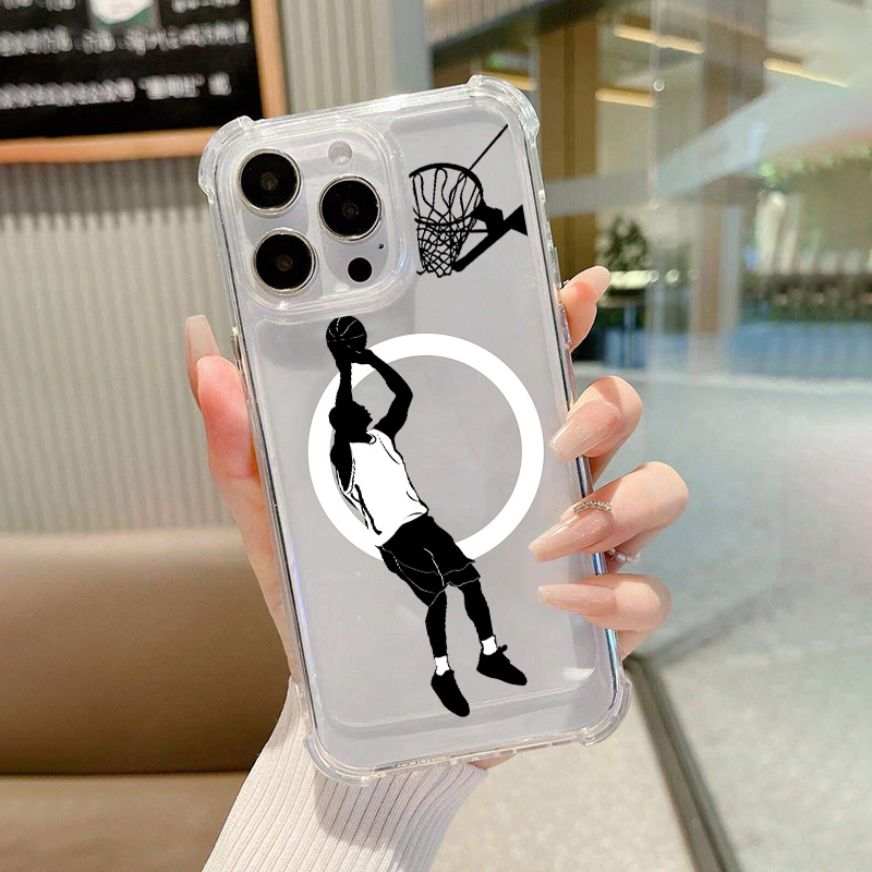 Cheap Luxury Glitter Transparent Cartoon Astronaut Camera Folding Holder  Case For iPhone 11 12 13 14 Pro Max 14Plus