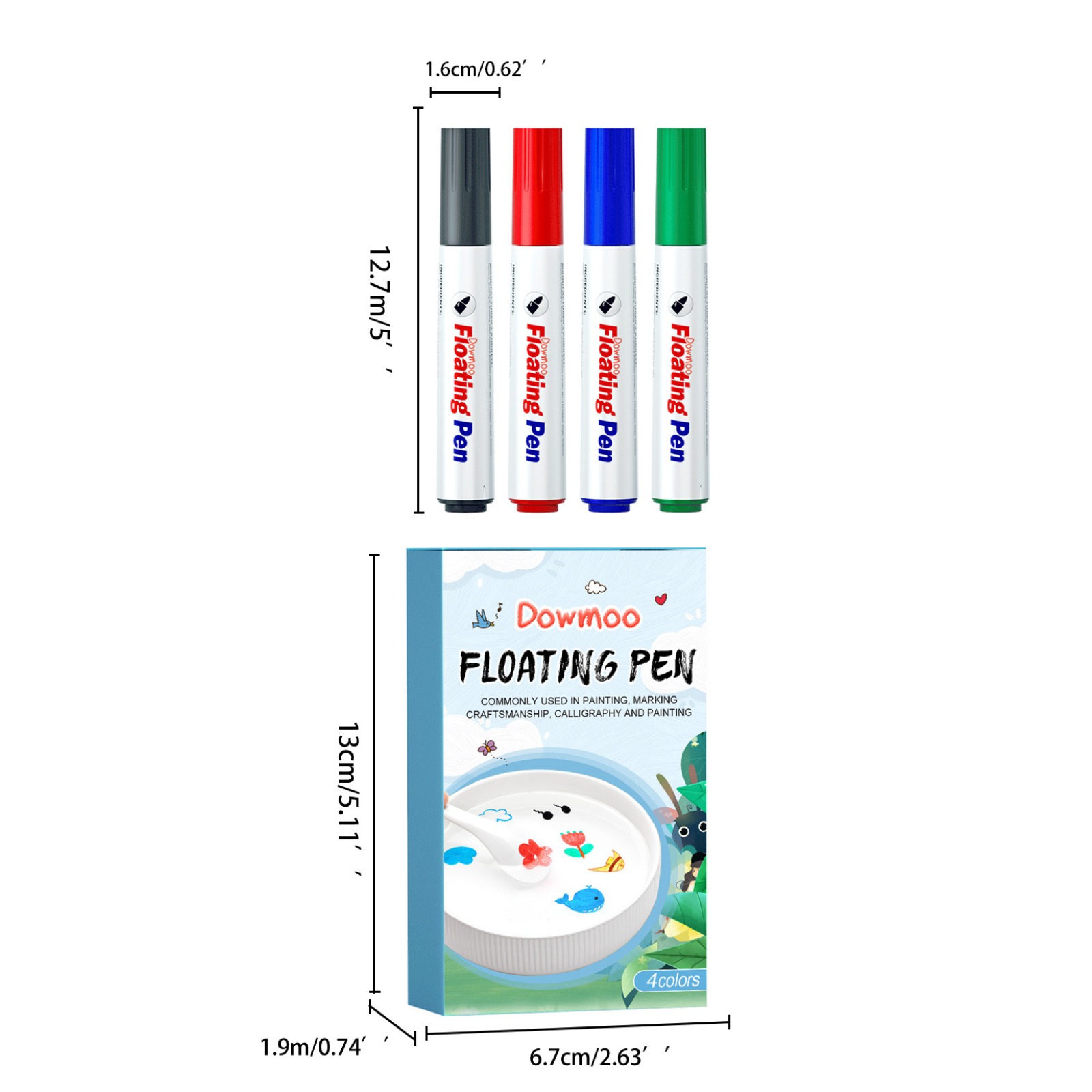 Floating Pen Fun Children's Educational Water Painting - Temu