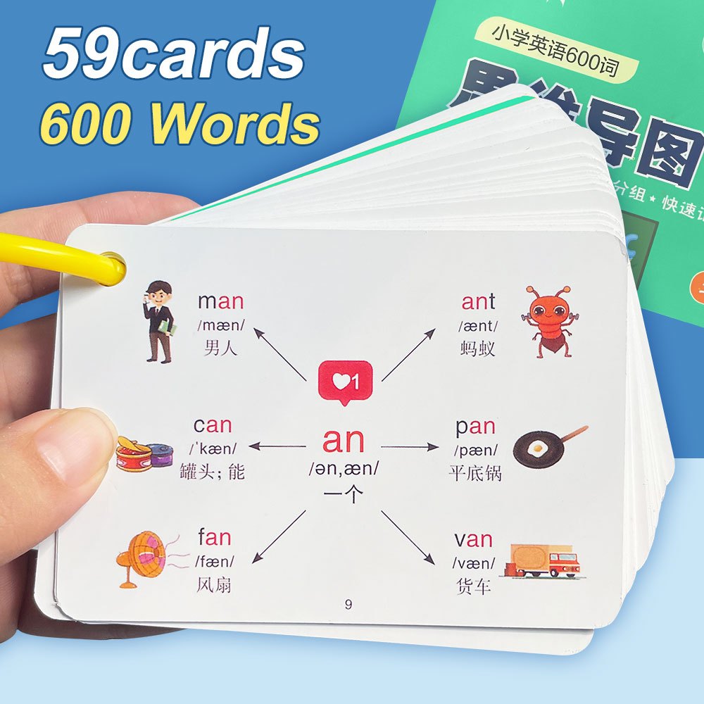 Enfant Lecture de cartes d’éducation précoce Apprentissage de l’anglais  Machine Talking Flash Cards