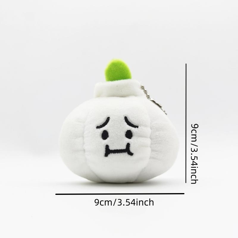 Temu Cartoon Cute Green Onion Keychain Plush Toy Green Onion Vegetable Doll Bag Pendant Gift Party Christmas Halloween Birthday Gift, Christmas Gifts