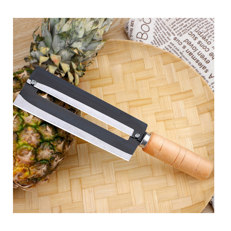 Bending Knife Fruit Knife Stainless Steel Pineapple Knife Mango Knife  Multi-functional Peeling Knife Roast Sausage Special Knife Cutting Hy9195 -  Temu