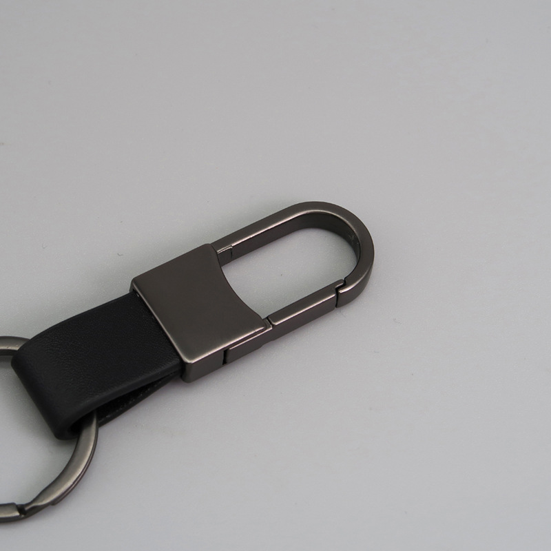 Car Key Chain Anti lost Male Female Faux Leather Key Ring - Temu