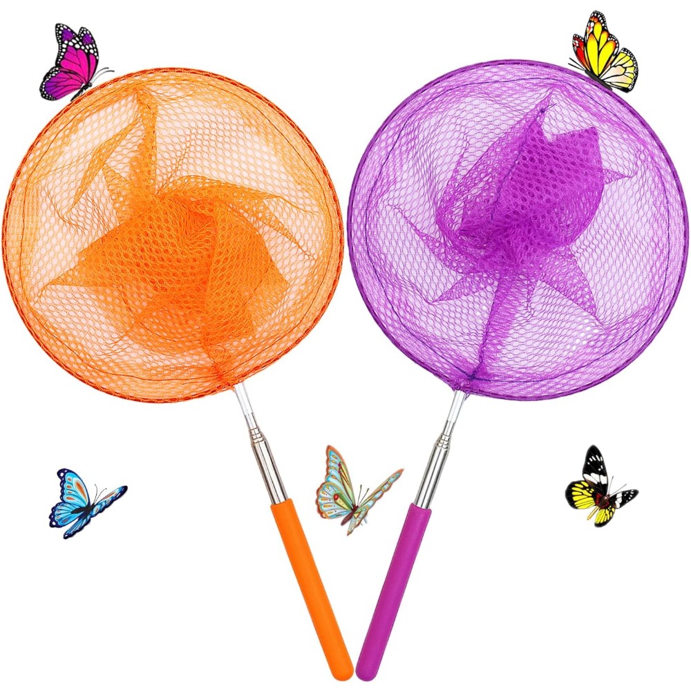 Insect Catching Nets, Telescopic Stainless Steel Pole, Fishing Nets,butterfly  Nets, Nature Exploration Toys For Kids Outdoor Playing - Temu United Arab  Emirates