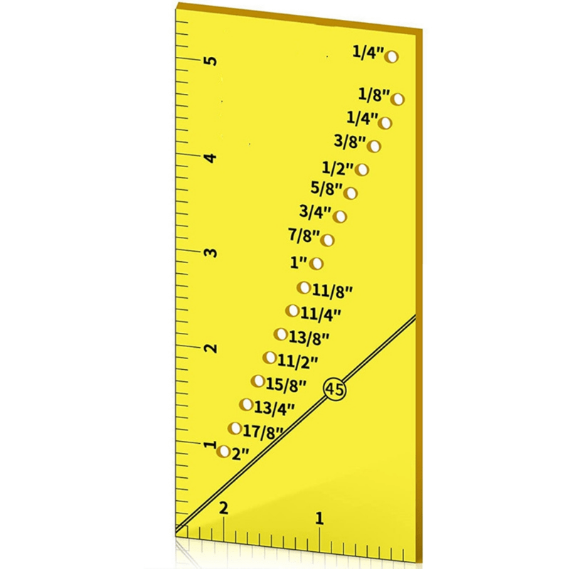 Seam Allowance Ruler And Magnetic Seam Guide For Sewing - Temu