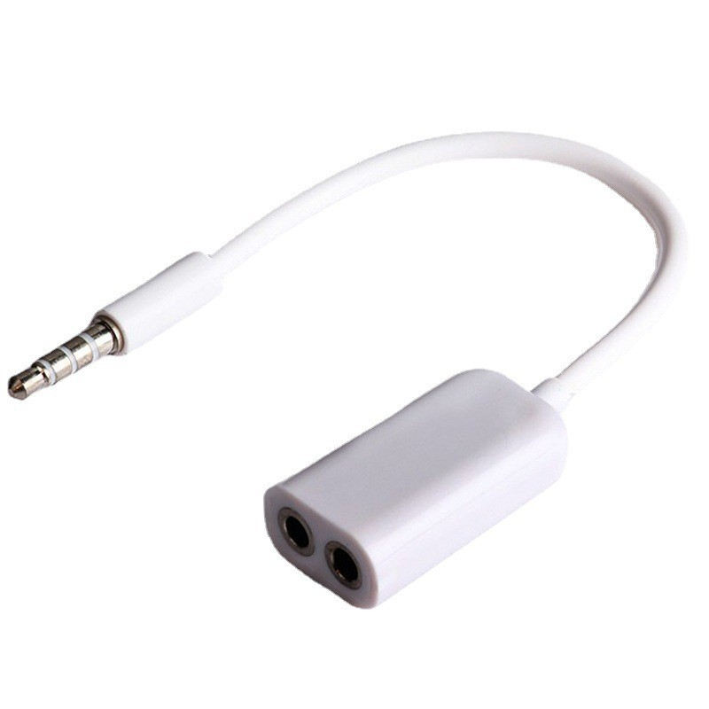 Prise double écouteur Partagez musique iPhone iPod mp3 prise jack 3.5mm 1  pour 2