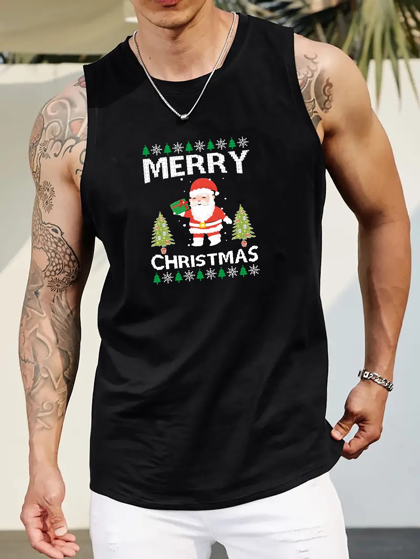 Big and tall christmas on sale vest