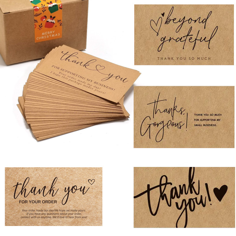 Flowers Thank You Cards 3x2 Gift Packaging Tags Labels With - Temu