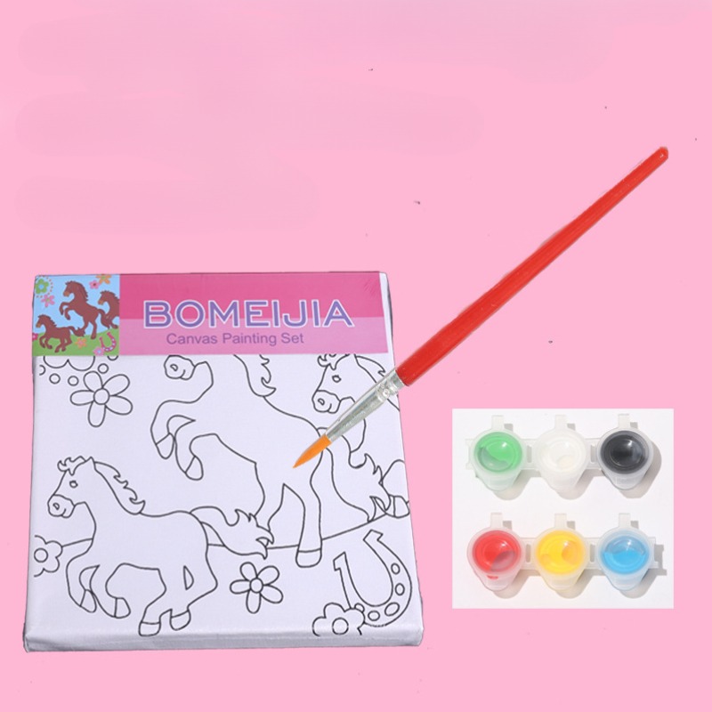 Diy Paint Board Kids Adult Beginner Coloring Painting Board - Temu