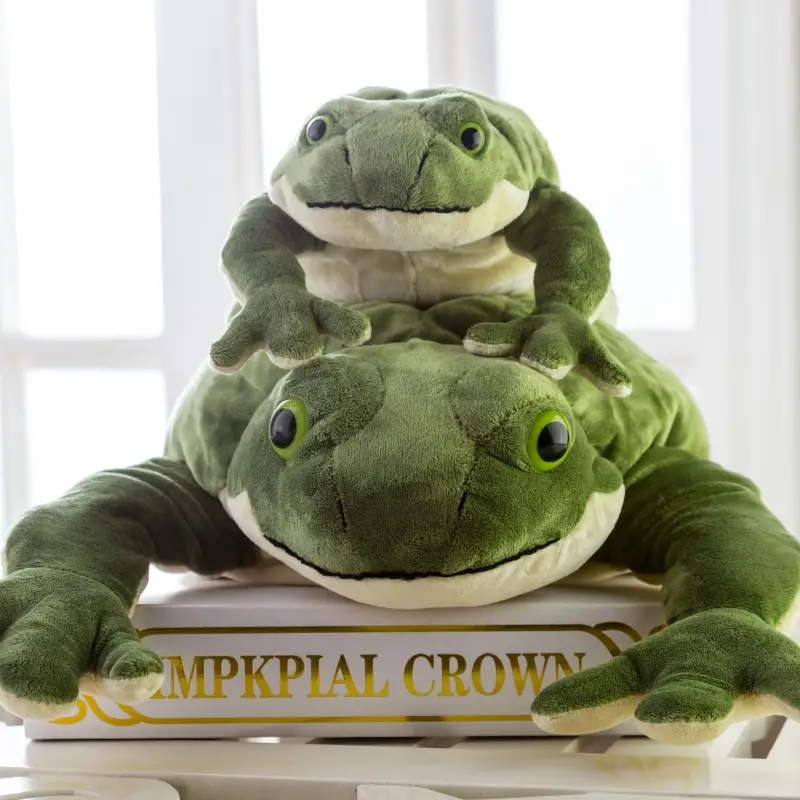Kawaii Giant Frog Plush Stuffed Toy