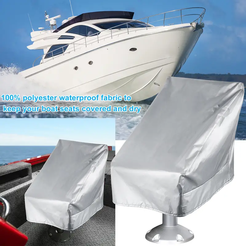 Boat Seat Cover Heavy Duty Canvas Seat Covers Waterproof - Temu Canada