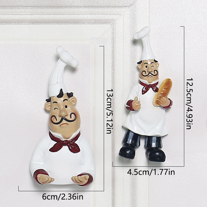 1pc Cartoon Chef Design Wall Hook