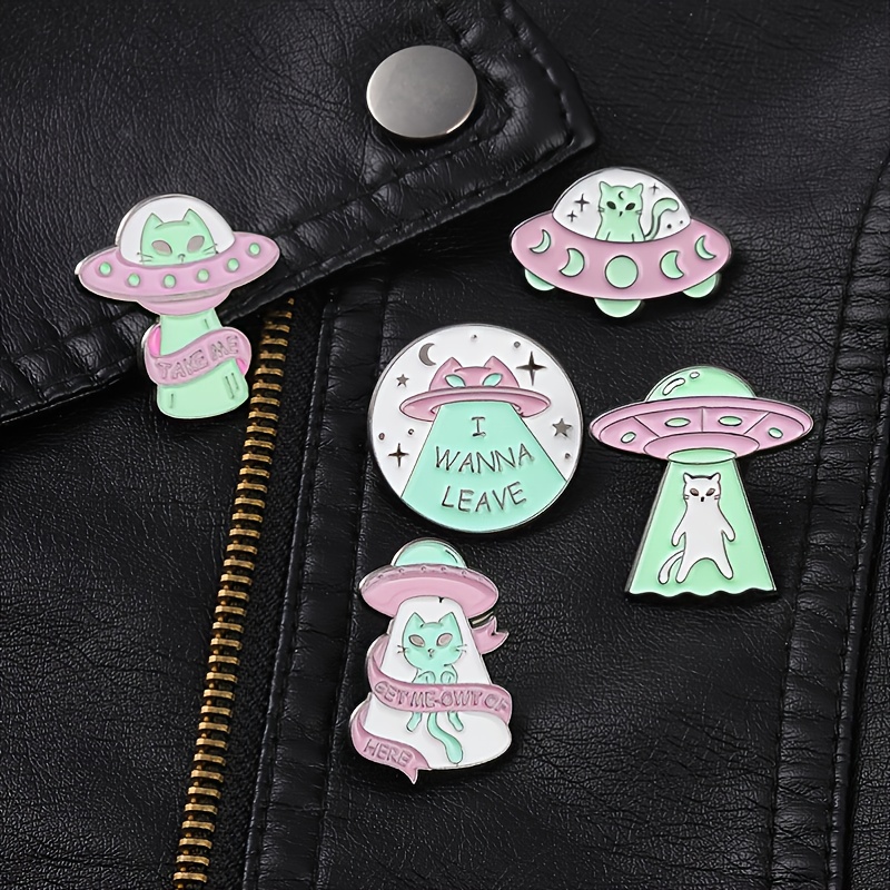 Enamel Pins for Backpacks Cute Lapel Pins Funny Brooch Women Gift Cowboy  Cat - Yahoo Shopping