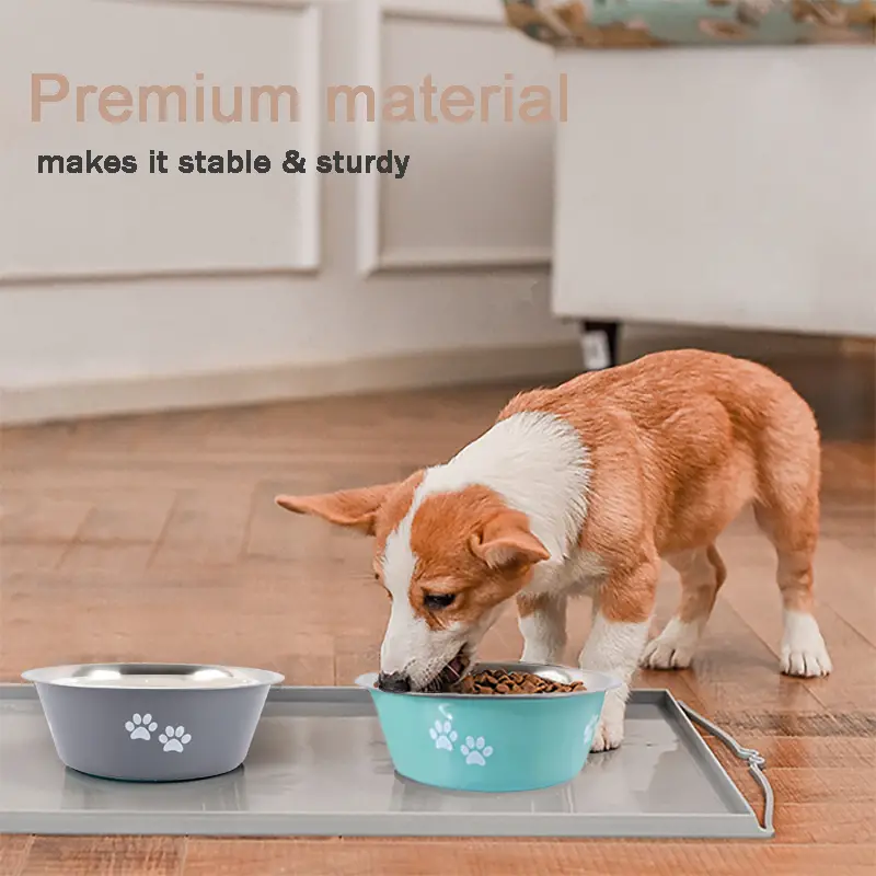 Non-slip Dog Bowls For Small Medium Large Dog Feeder Bowls