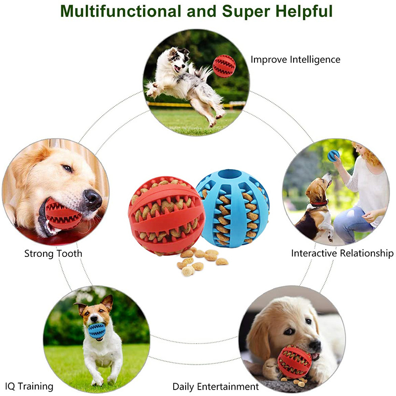 Dog Toy Hollow Ball Educational New Leaking Food Ball For - Temu