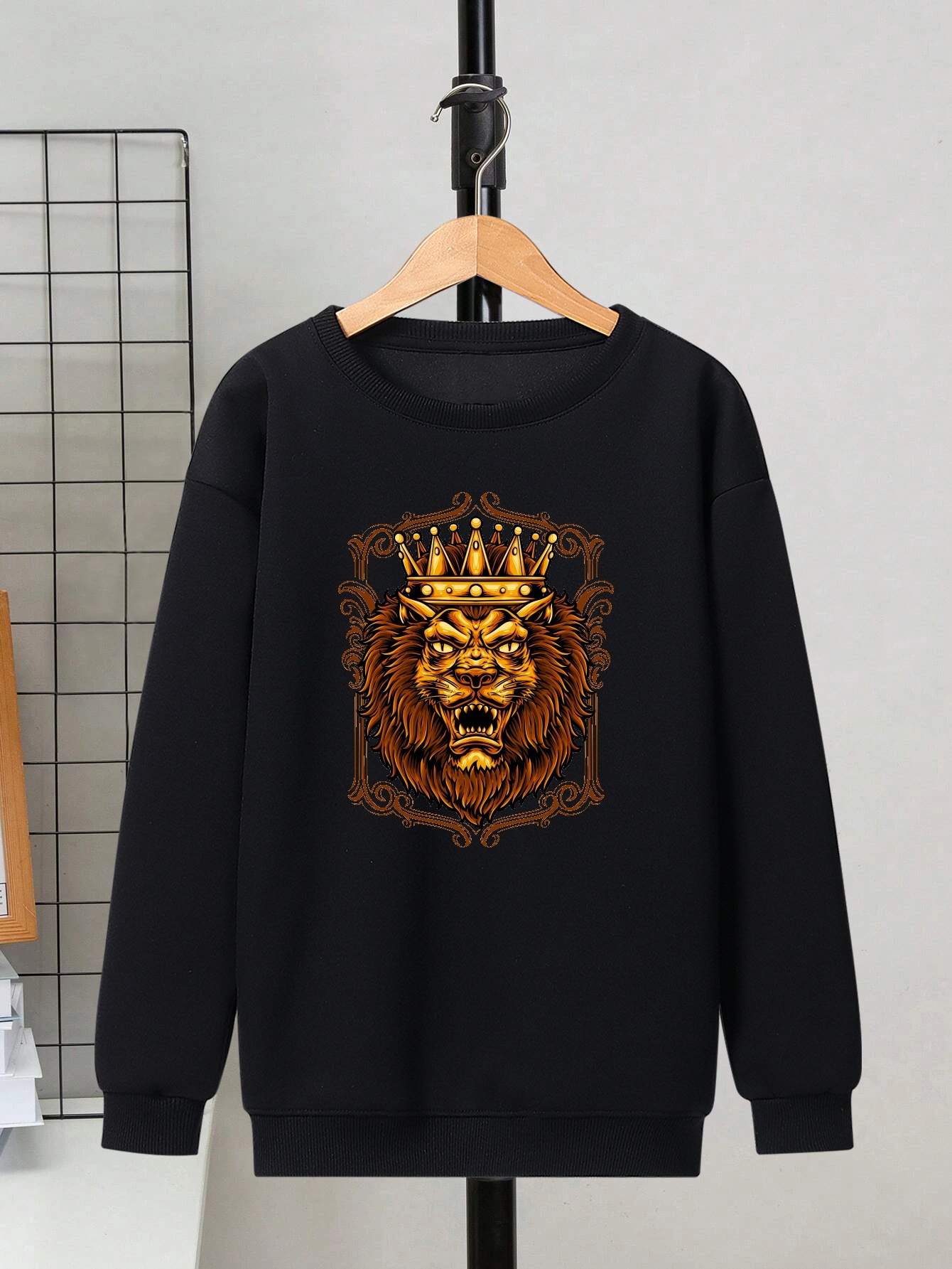 Tiger Print Long Sleeve Shirt, Tiger King