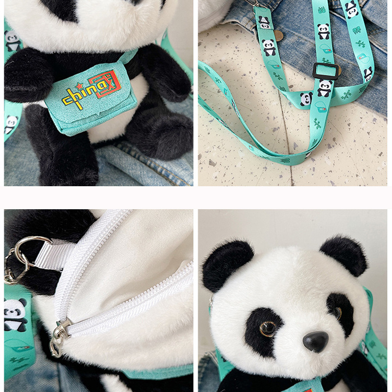 Fille Panda Peluche