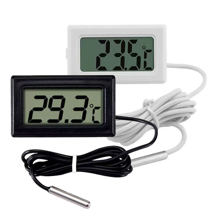 Mini Reloj Coche Temperatura Termómetro Coche Higrómetro - Temu
