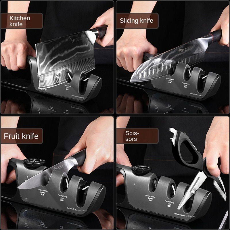  Knife Sharpener Tool, 5 Angles Adjustable Knife