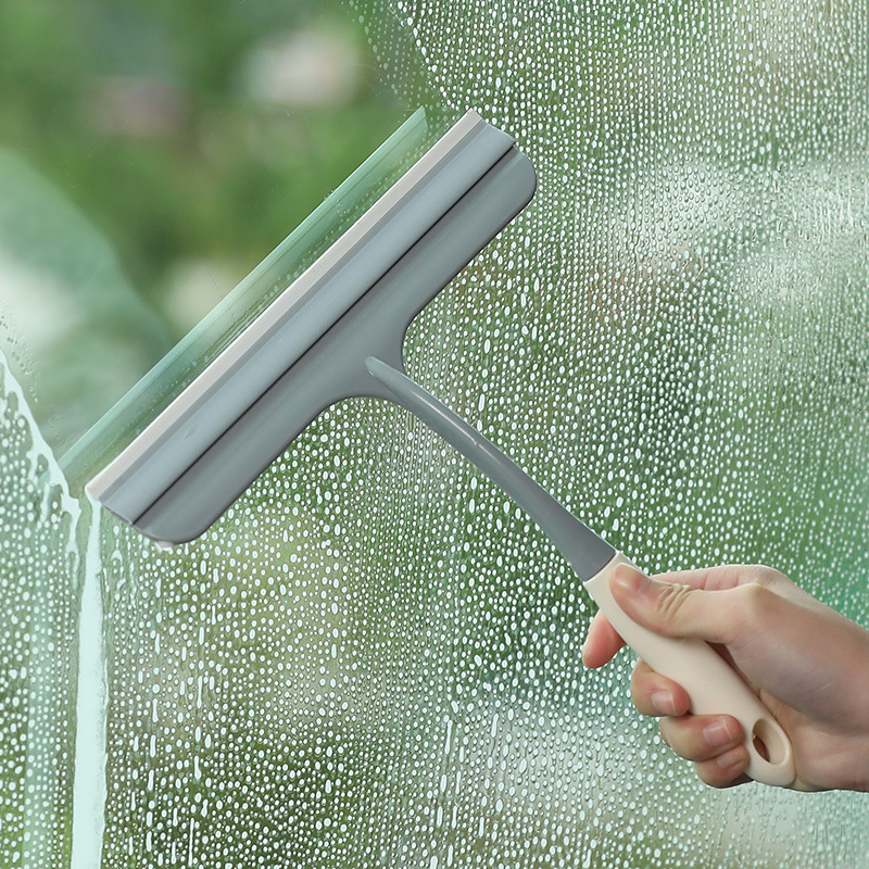 Shower Squeegee for Glass Doors Silicone Squeegee with Hook