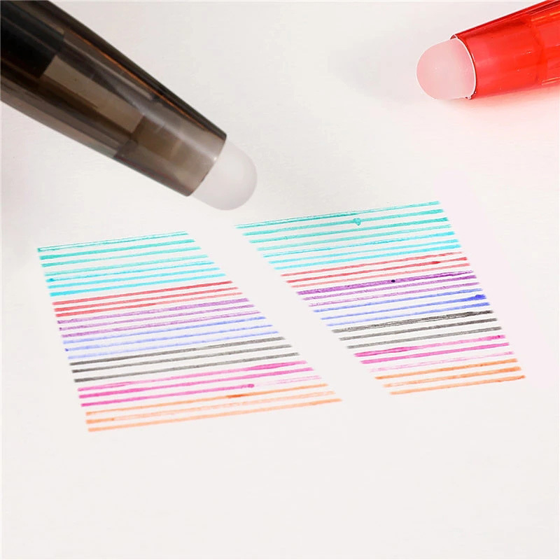 Multi color Erasable Gel Pen Kawaii Pens Student Writing - Temu