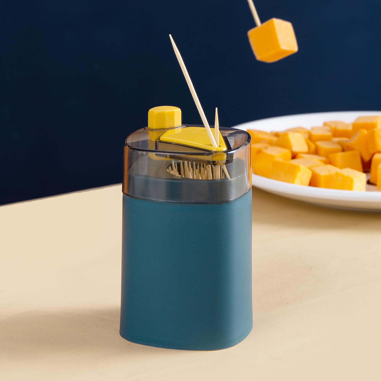 Toothpick Holder Dispenser Pop up Automatic - Temu