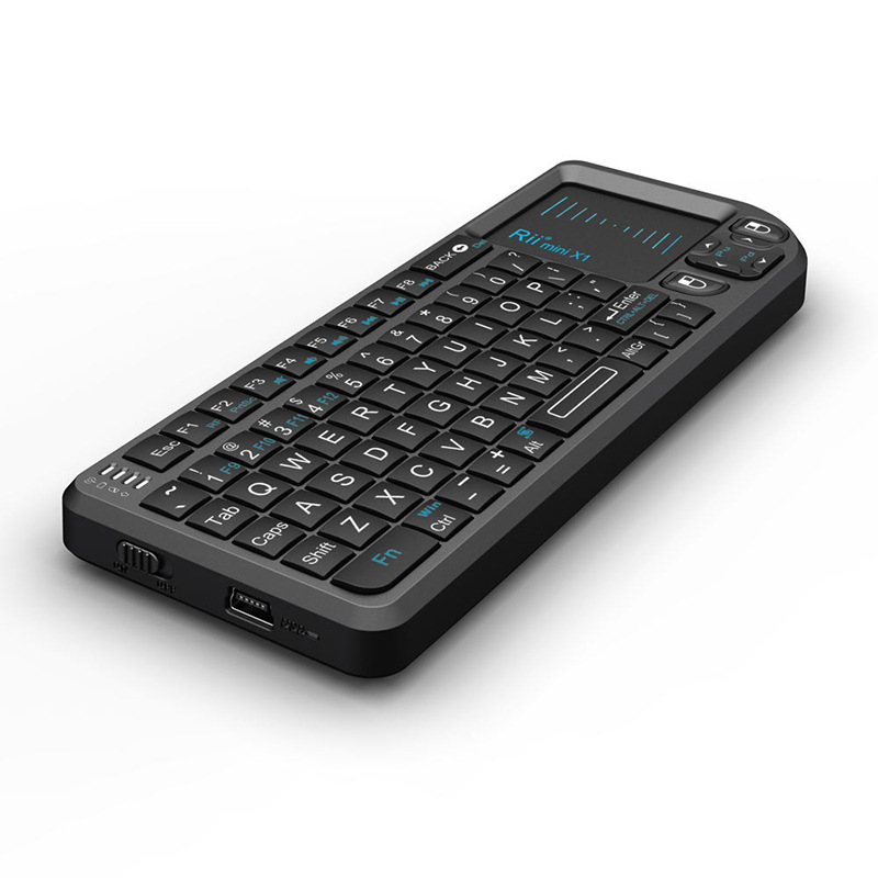 Ultra Mini teclado inalámbrico con ratón Touchpad para ordenadores  portátiles / ordenador / iptv / smart TV / caja android