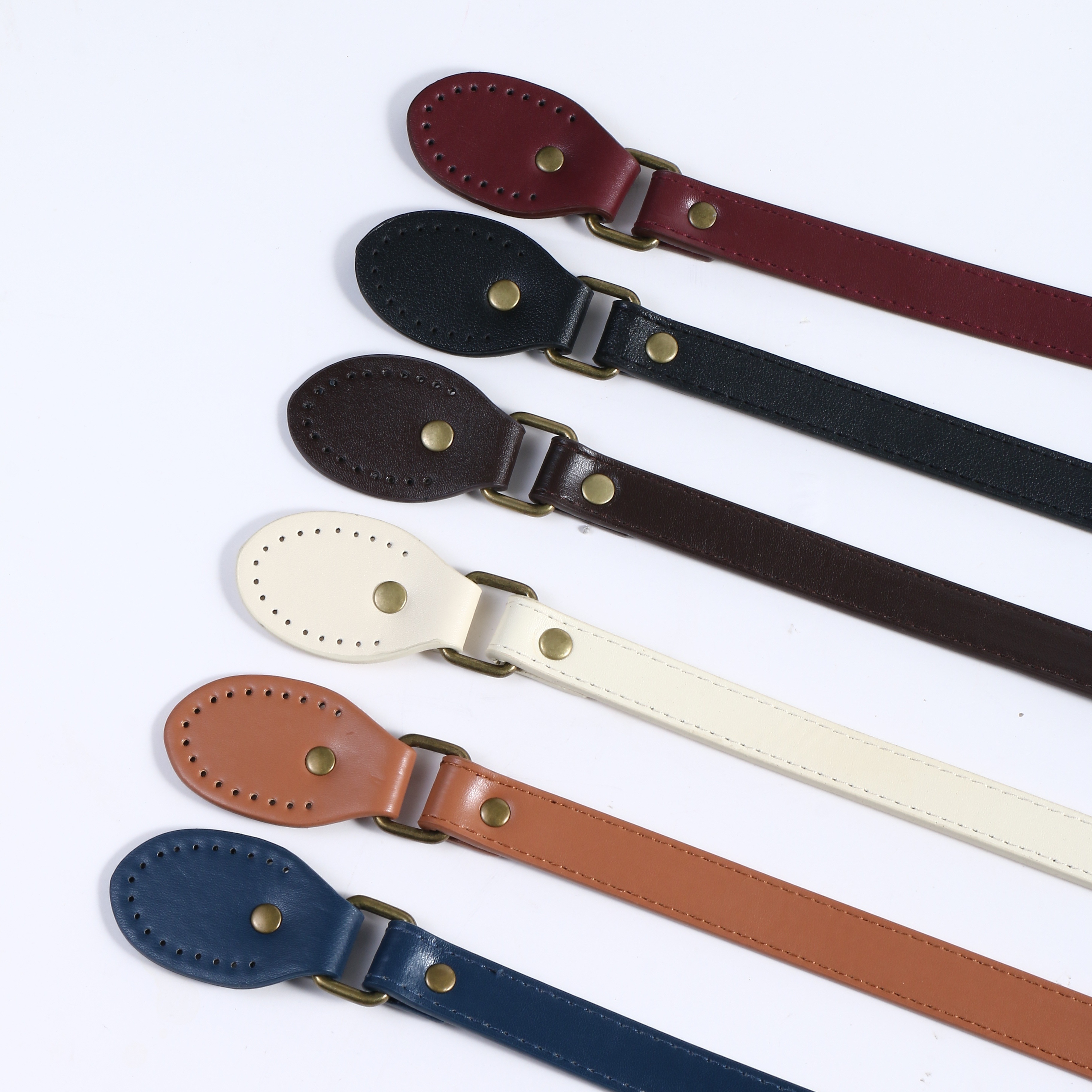 Purse Strap Pu Leather Bag Straps Replacement Durable Adjustable Crossbody Replacement  Straps For Handbags Diy Bag Accessories - Temu