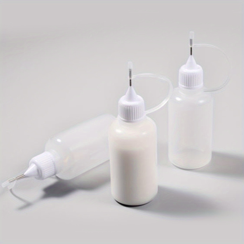 Handmade Glue Applicator Reuse Needle Squeeze Bottle For - Temu