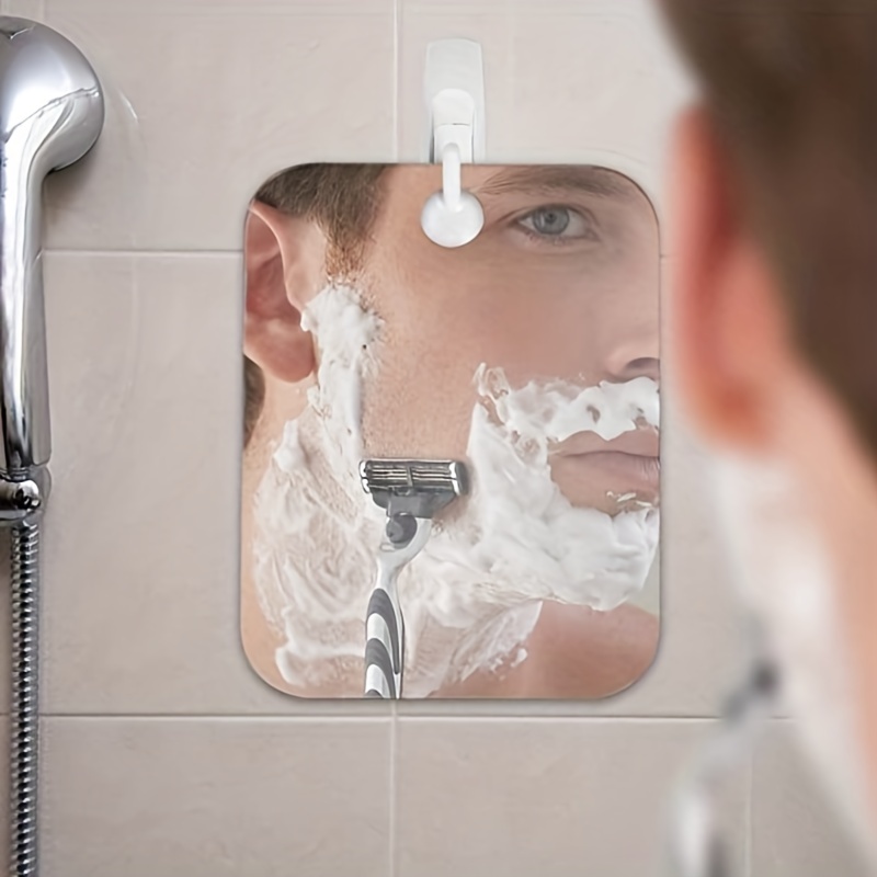 Acryl Anti Fog Duschspiegel Badezimmer Unzerbrechlicher Spiegel Bad Zimmer  Home Dusche Make-up Tool Rasierspiegel mit Saugnapf