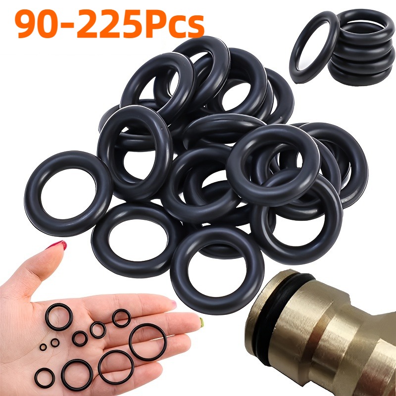279Pcs/Kit 18 Sizes Metric Rubber O-Ring Assortment Kit Hydraulic Plumbing  Gaskets Seal Set