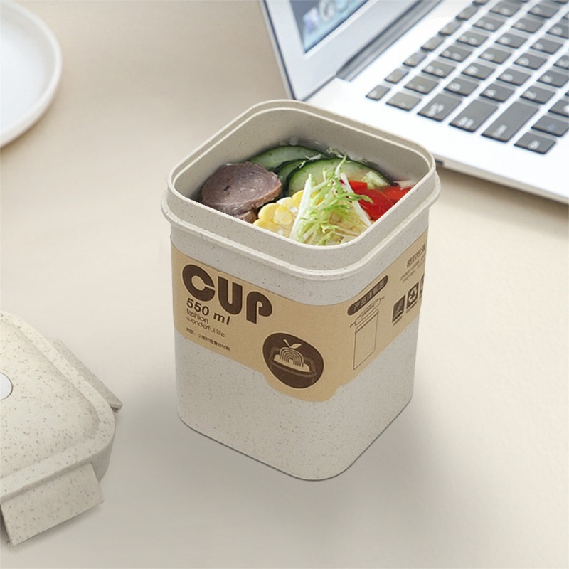 550ml Leakproof Sealed Soup Box Portable Lunch Box Microwave Container Lunch  Box