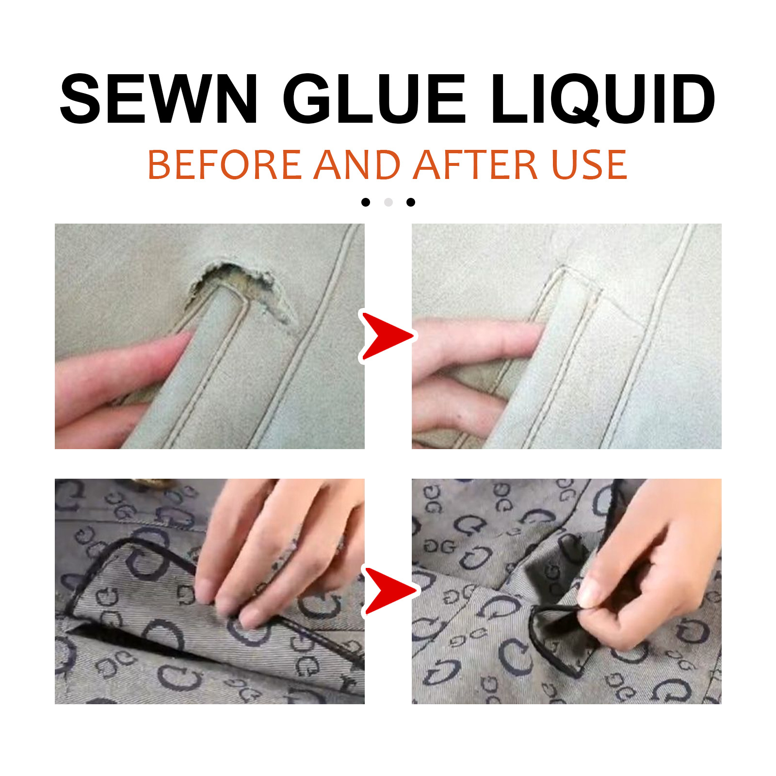 1.01oz Ultra-sticky Sew Glue Liquid Sewing Solution Kit Fast Tack Dry DIY  Multifunction Repair Glue Sewing Supplies Universal Glue