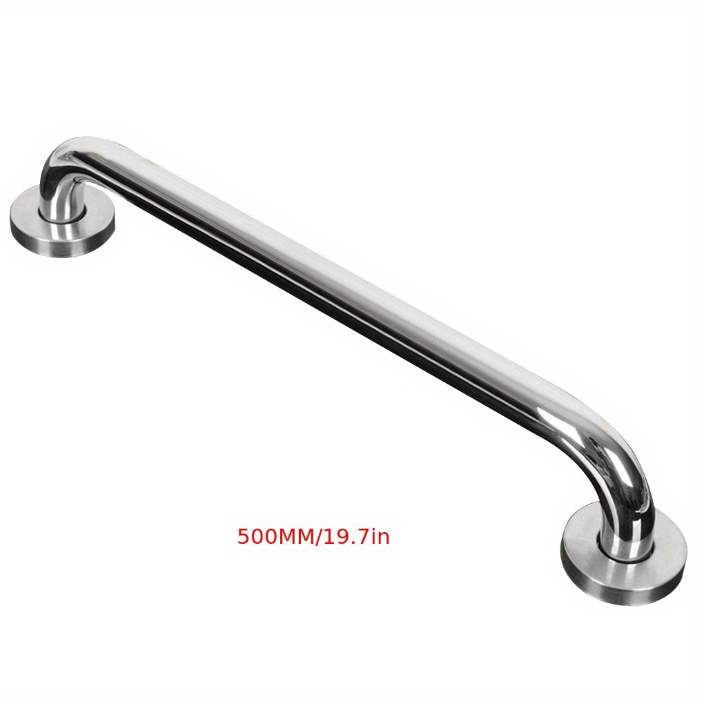 TEMU Upgrade Your Bathroom Safety With A High Quality Stainless Steel Grab Bar!