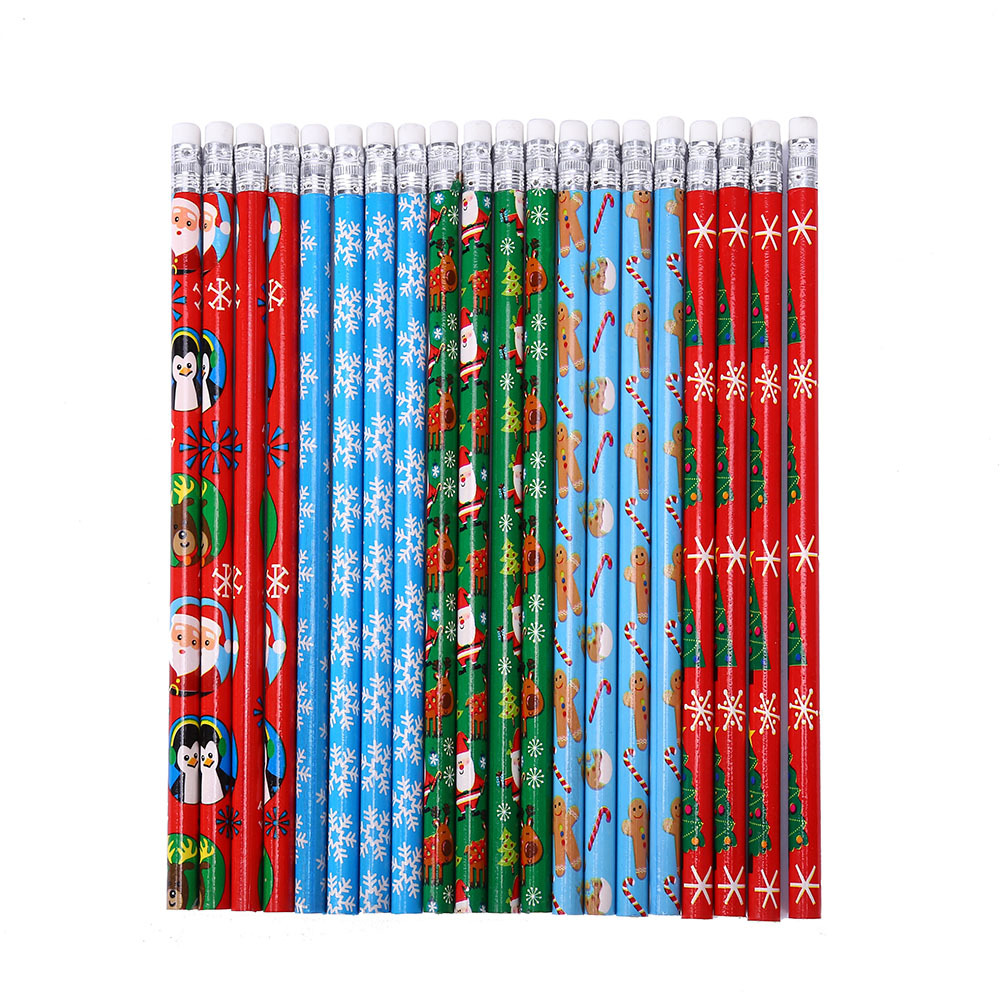  Harloon 400 Pcs Christmas Pencils for Kids Bulk Xmas Pencils  with Santa Claus Elf Reindeer Snow Man Colorful Wood Pencils for Merry  Christmas Party Favors Office School Rewards Stuffers 20