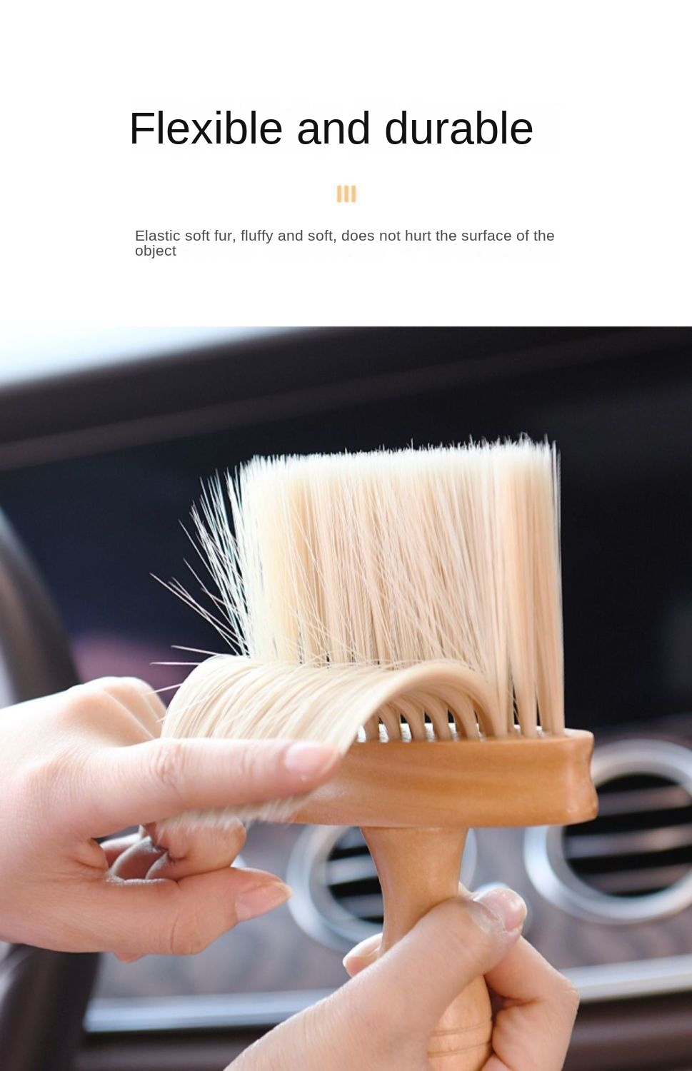Flexible Cleaning Brush For Cracks And Crevices Reaches Into - Temu