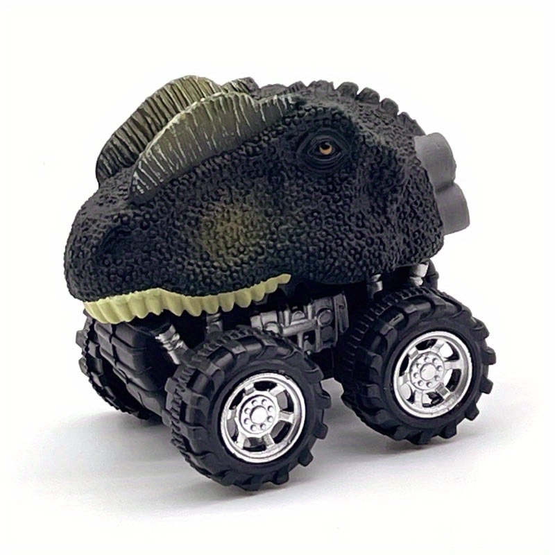 6pc Monster Truck Friction Powered Vehicles Big Tire Wheel Car