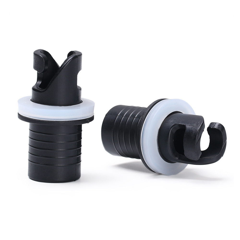 Single Piece Inflatable Kayak Air Valve Adapter For Connecting An Air Foot Pump Hose