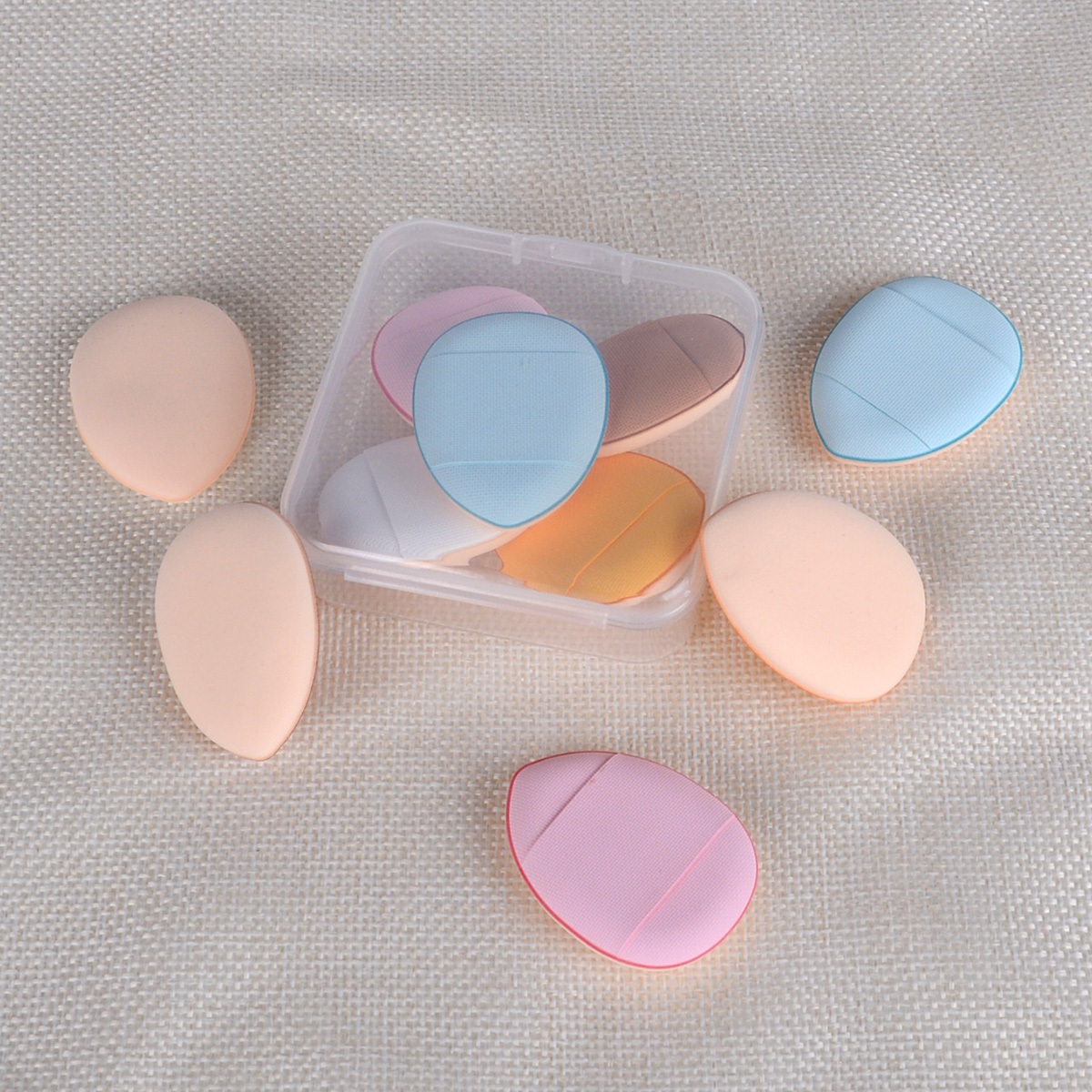 Mini Makeup Puff Finger Puff Soft Water Drop Makeup Sponges - Temu