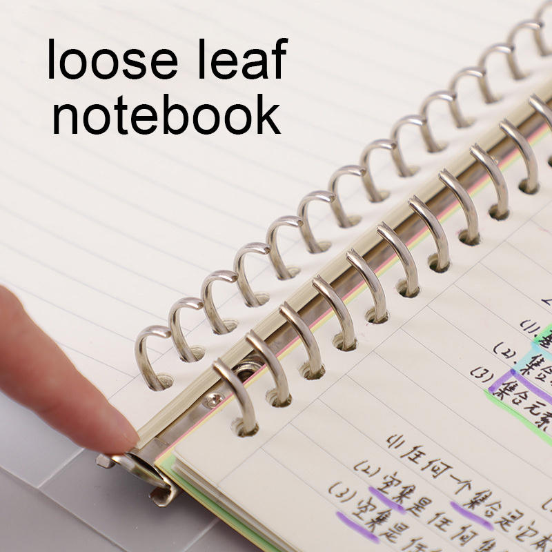 45-page Loose-leaf Notebook Inner Page A5 A6 A7 Horizontal Line