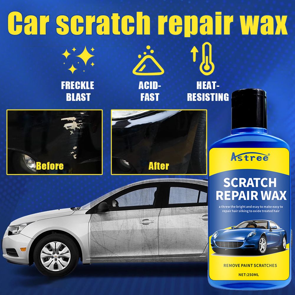 Scratch Repair Wax for Car,Car Wax Scratch Remover,Car Paint Scratch  Repair,Car Parts Refurbish Agent,Premium Car Scratch Removal Kit,Nano Paint  Spray