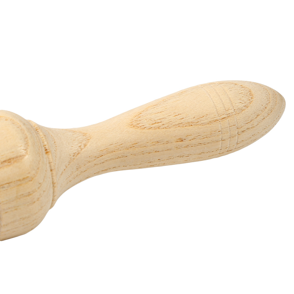 Wooden Single Gong Scraping Frog Percussion Instrument: Compact and Portable Single-line Loop Percussion Instrument