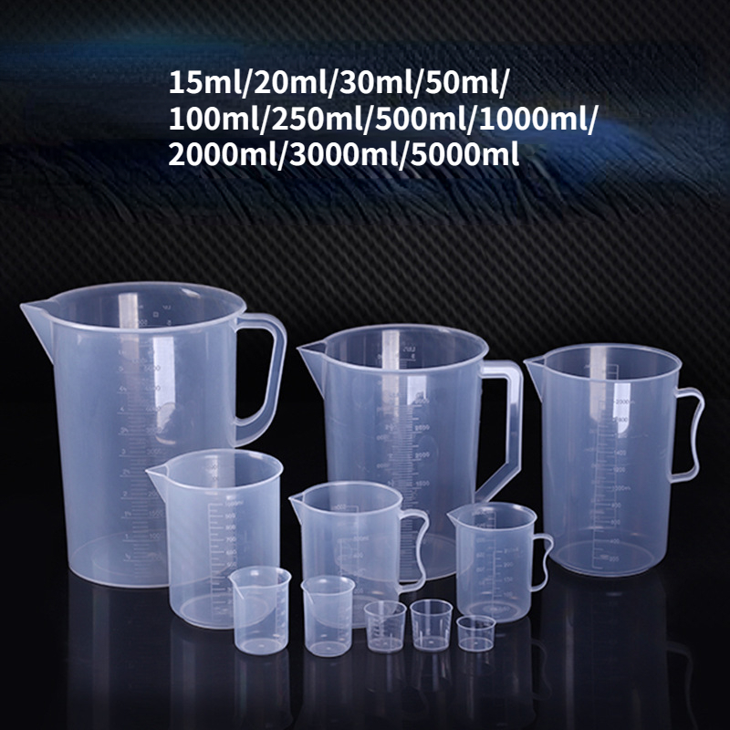 1000ml Liquid Measuring Cups Portable Liquid Container Liquid Measuring  Cups Volumetric Beaker for Kitchen Lab School