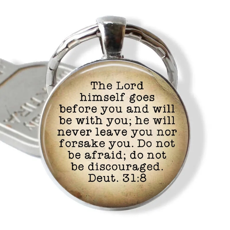 50 Pieces Christian Keychain Bible Verse Keychain Religious Keychains Bulk