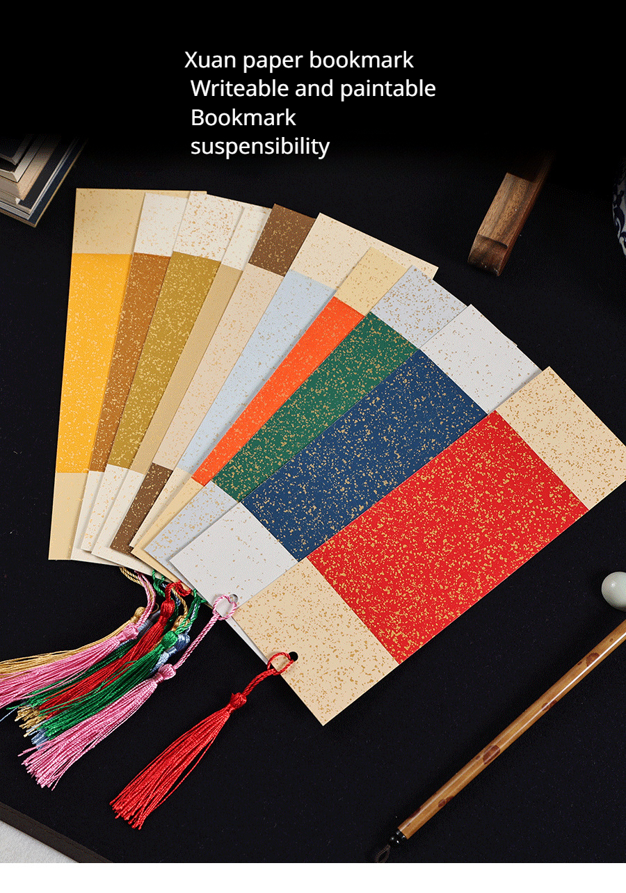 Bookmarks Creative Blank Chinese Style Tassel Cardboard - Temu
